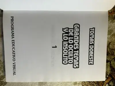Libro 'Lo Oculto y Lo Insólito' de Tomás Doreste - miniatura 2