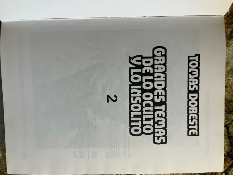 Libro 'Lo Oculto y Lo Insólito' de Tomás Doreste - 3