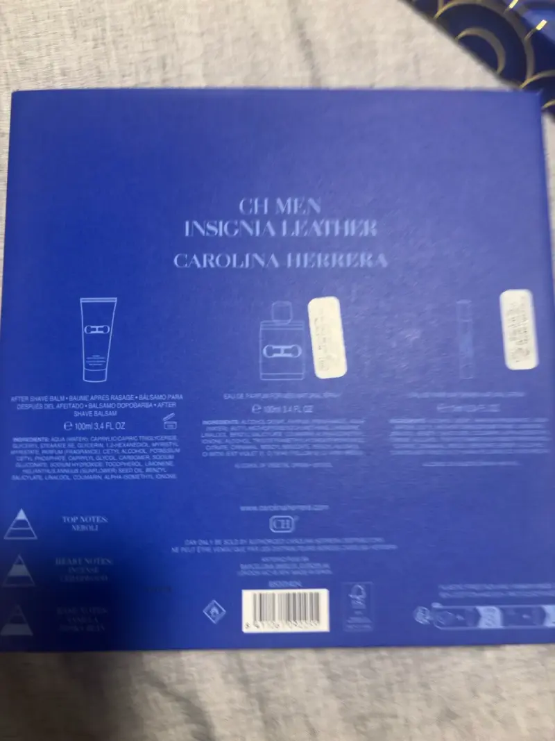 Set de Perfume CH Men Insignia Leather Carolina Herrera - 1