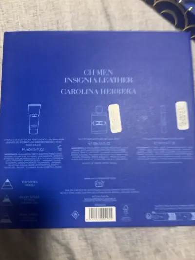 Set de Perfume CH Men Insignia Leather Carolina Herrera - miniatura 1