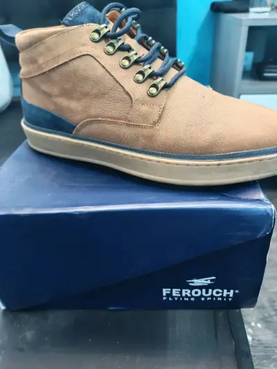 Botines Ferouch Flying Spirit color camel - miniatura 1