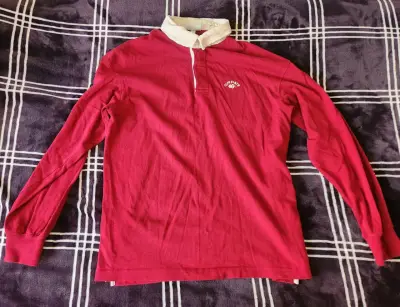 Polera roja de manga larga H&M - miniatura 1