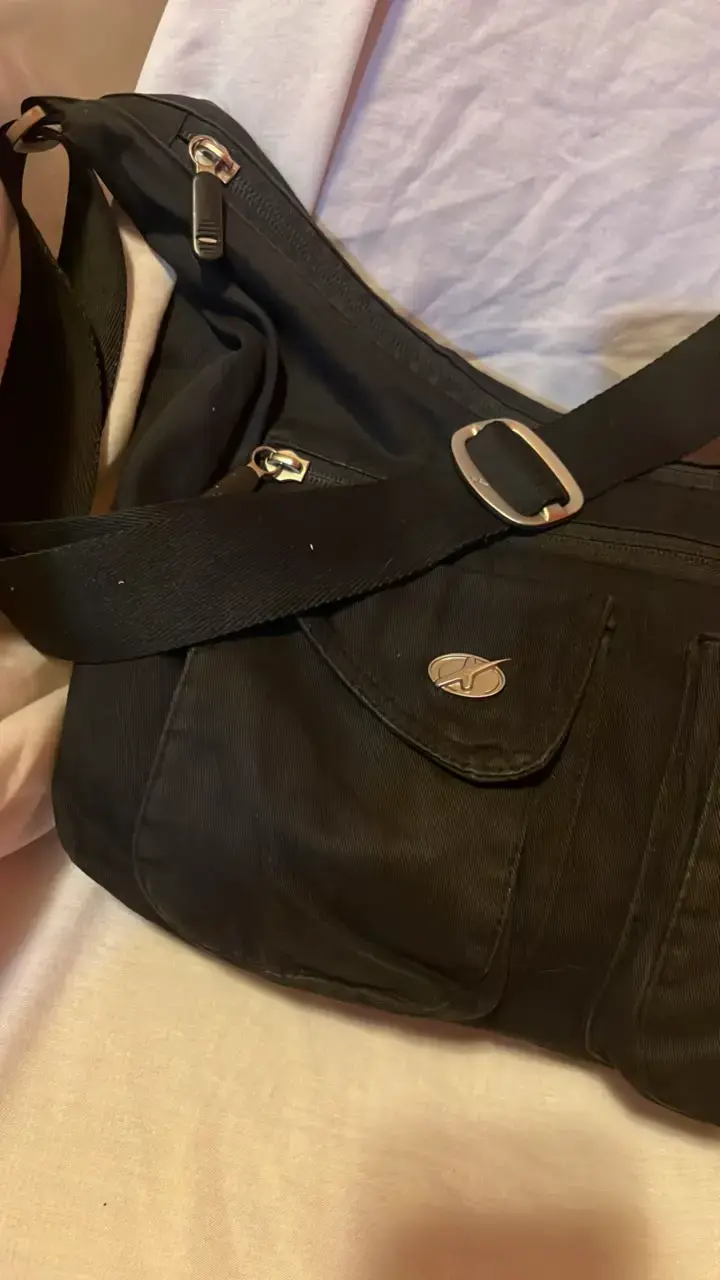 Bolso bandolera negro xtream - 2