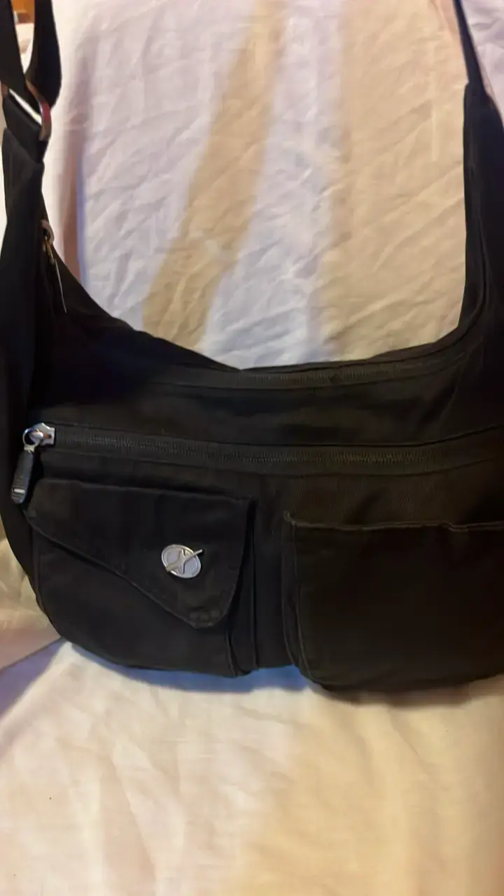 Bolso bandolera negro xtream - 3