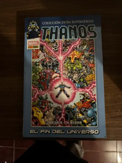 Cómic Thanos El Fin del Universo Marvel - miniatura 1