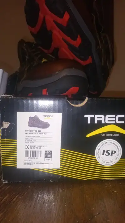 Botas de seguridad Treck Nitro 835 marrón - miniatura 3