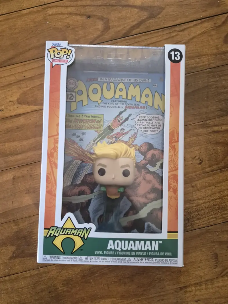 Figura Funko Pop Aquaman Comic Cover - 1