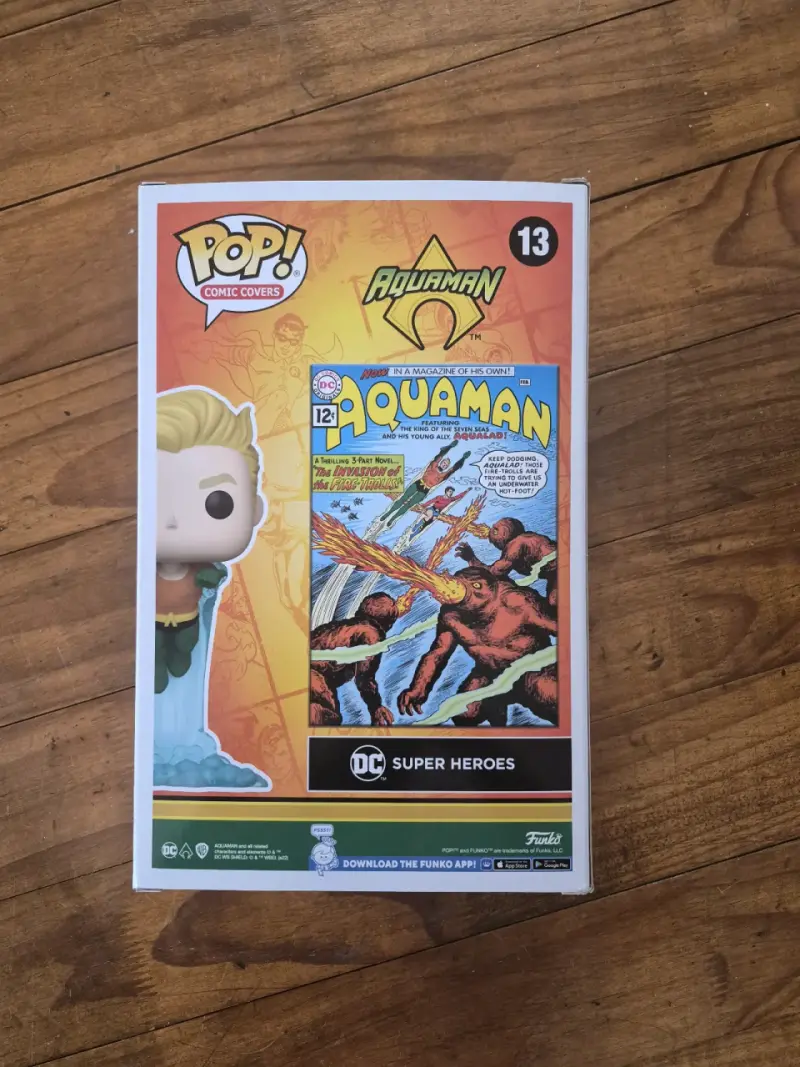 Figura Funko Pop Aquaman Comic Cover - 2