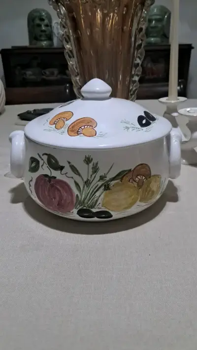 Sopera de CERÁMICA CALA pintada a mano - miniatura 1
