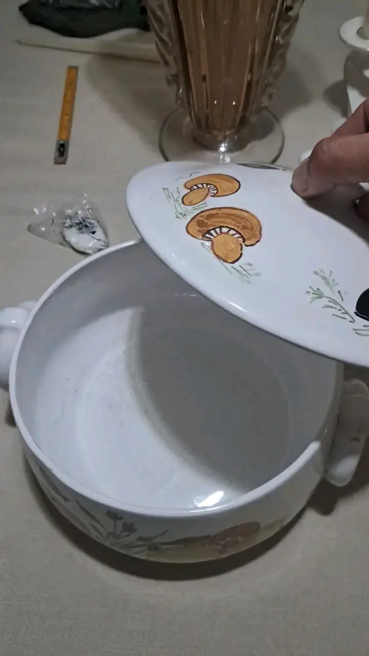 Sopera de CERÁMICA CALA pintada a mano - 2