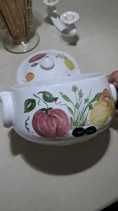 Sopera de CERÁMICA CALA pintada a mano - miniatura 3