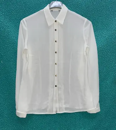 Blusa Blanca Ma Griffe - miniatura 1