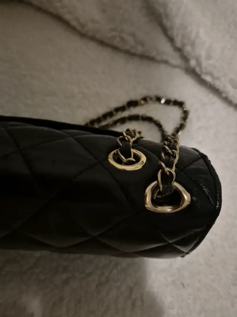 Cartera de cuero chanel - 4