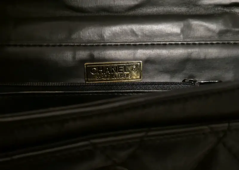 Cartera de cuero chanel - 5
