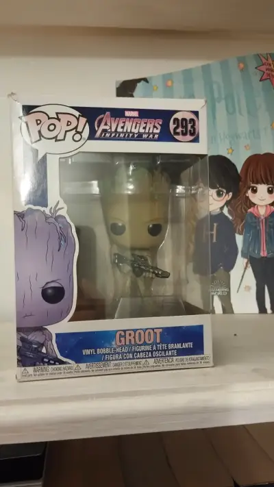 Figura Funko Pop Groot Avengers Infinity War - miniatura 1