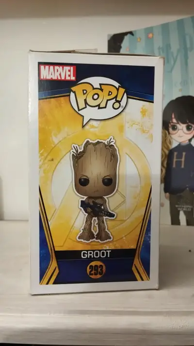 Figura Funko Pop Groot Avengers Infinity War - miniatura 2