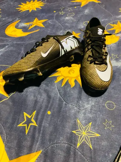 Botines de fútbol Nike Mercurial negros - miniatura 2