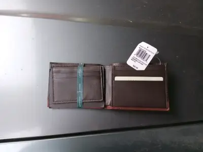 Billetera de cuero premium marrón - miniatura 2