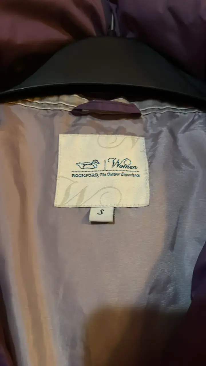 Chaqueta acolchada morada para mujer Rockford - 2