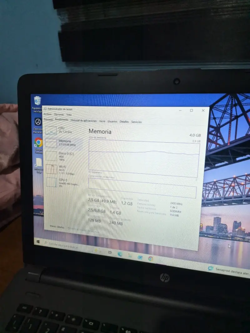 Notebook HP 240 Intel Core i3 4GB RAM 1TB HDD - 4