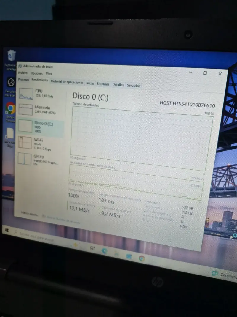 Notebook HP 240 Intel Core i3 4GB RAM 1TB HDD - 5