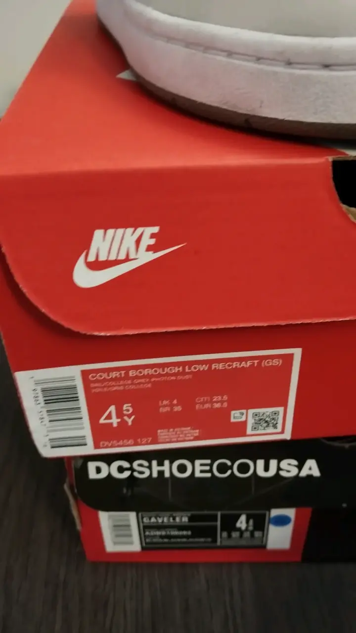 Zapatillas Nike gris court 23cm - 6