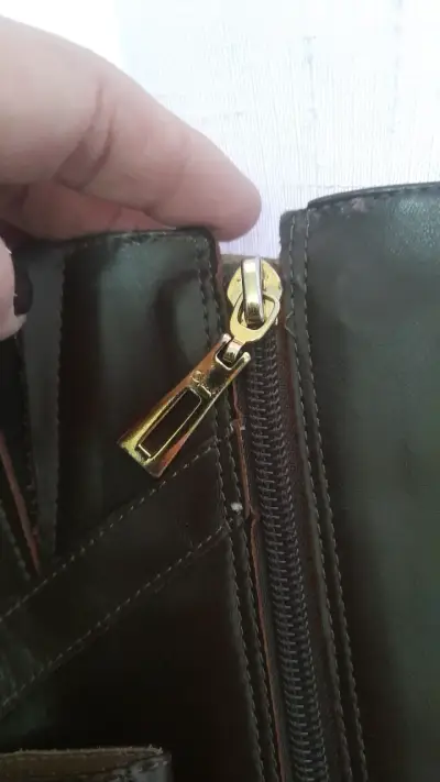 Botas de cuero marrón con tacón alto - miniatura 1