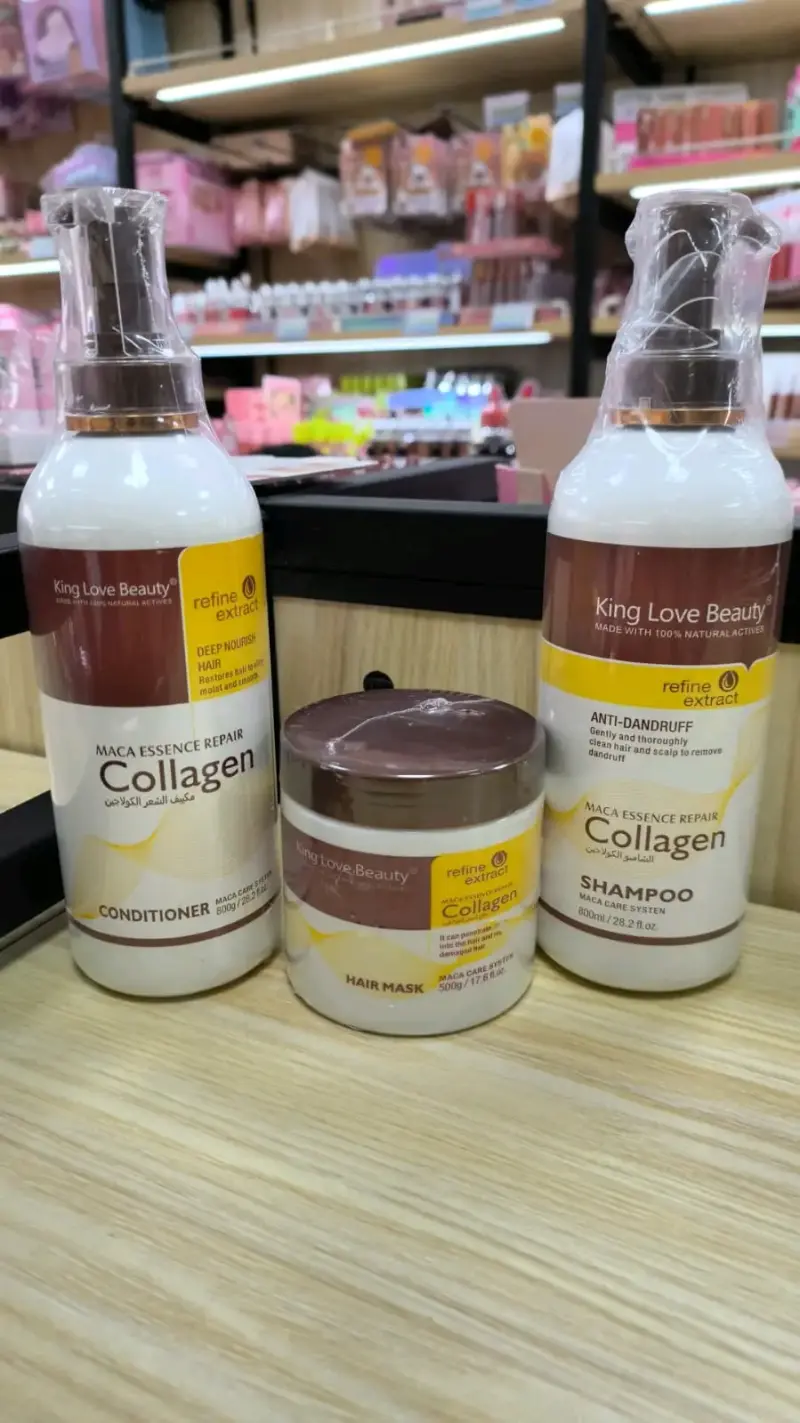 Set de Cuidado Capilar King Love Beauty con Colágeno