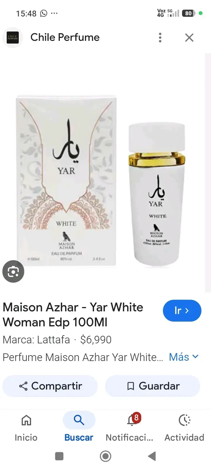 Perfume Maison Azhar Jam Jam Mujer 100ml - 3