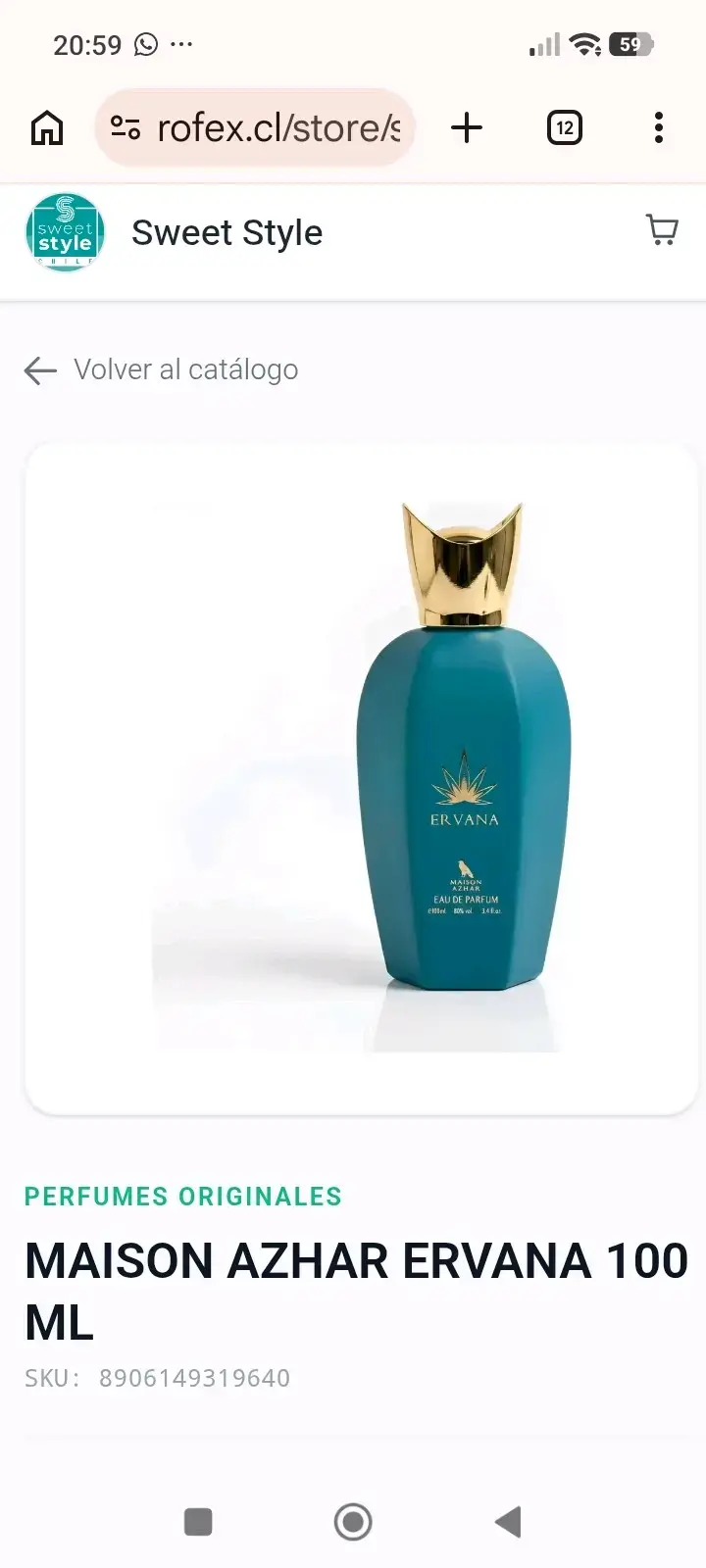Perfume Maison Azhar Jam Jam Mujer 100ml - 4