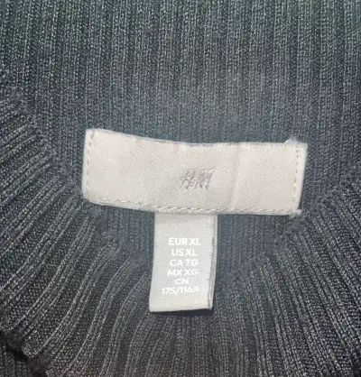 Vestido negro H&M - miniatura 3
