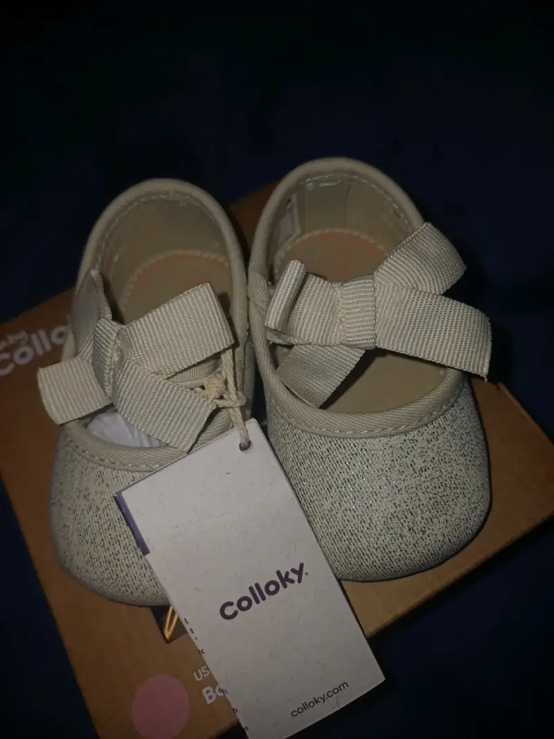 Zapatos de bebé Colloky Mary Jane blancos - 2