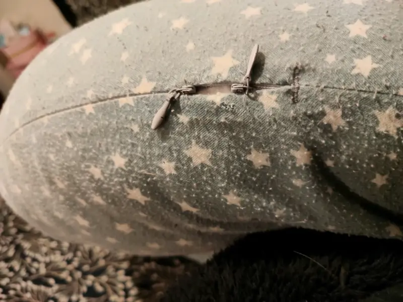 Cojín de Lactancia en Forma de U con Estrellas - 2