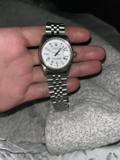 Reloj Rolex Oyster Perpetual de acero inoxidable - miniatura 1