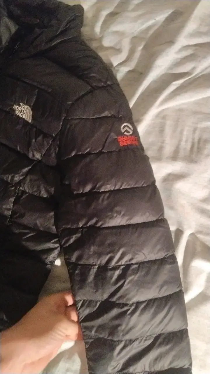 Parka acolchada de plumas  negra The North Face - 2