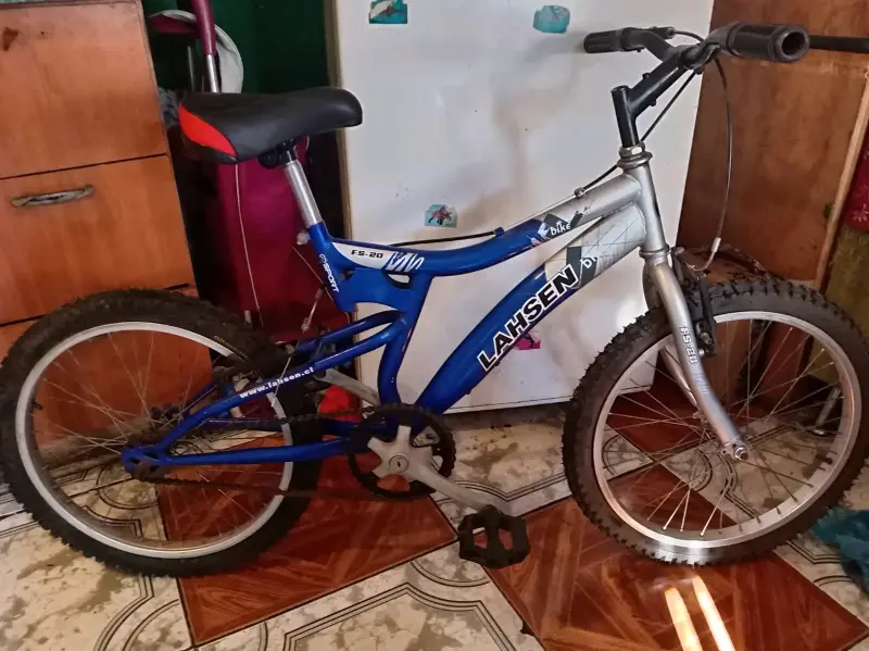 Bicicleta infantil Lahsen FS-20 azul - 1