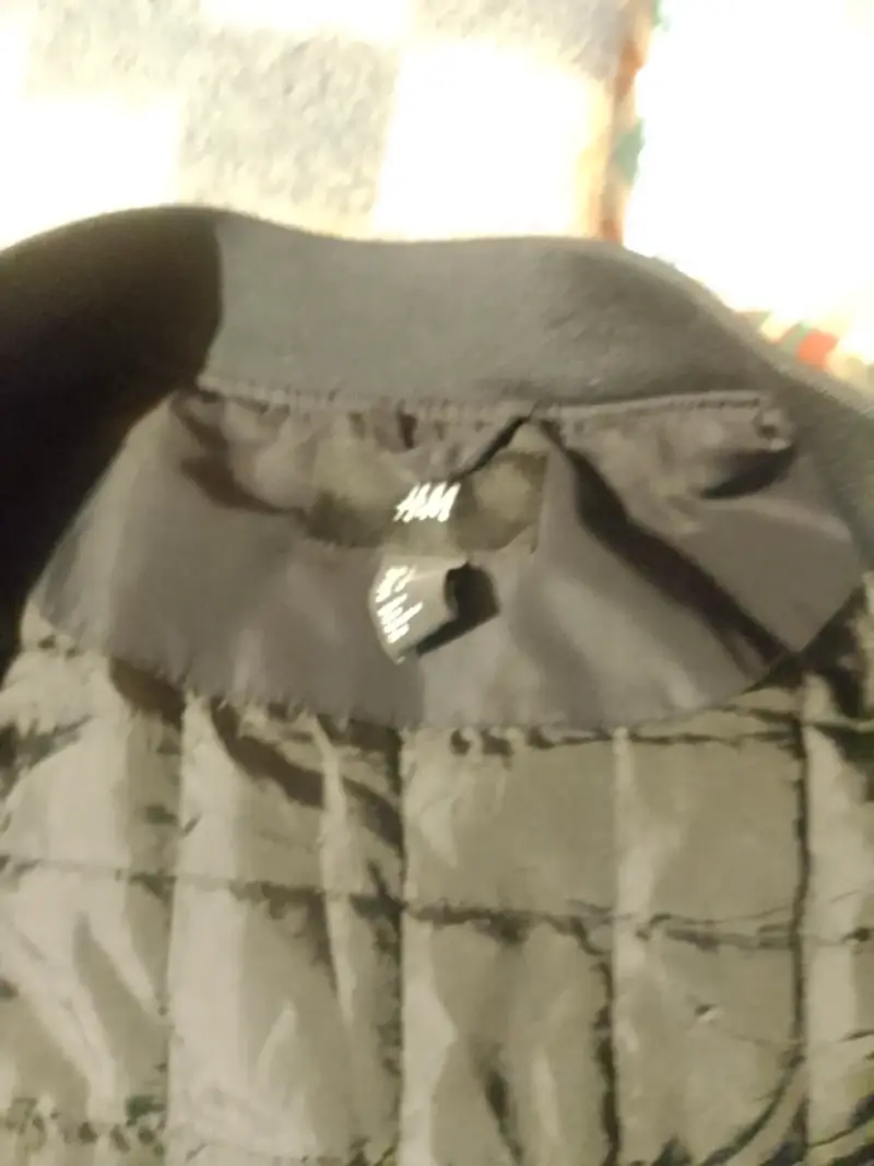 Chaqueta bomber azul H&M para hombre talla L - 3