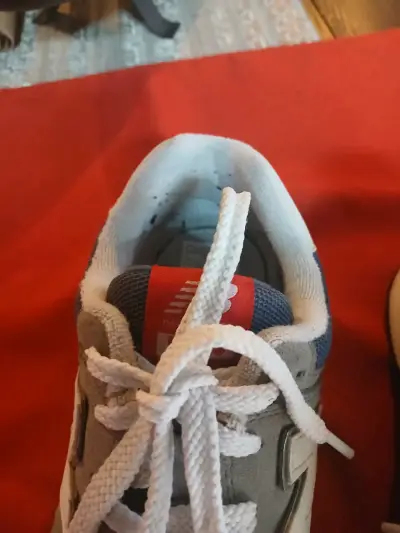 Zapatillas deportivas New Balance gris y azul - miniatura 3