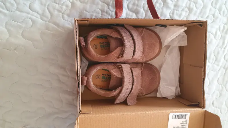 Zapatos de bebé Hush Puppies marrones - 4