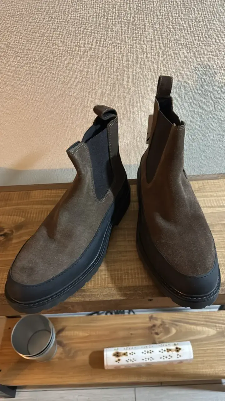 Botines Chelsea de cuero marrón para hombre - 3