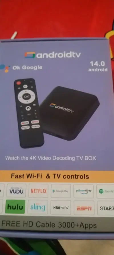 Android TV Box 4K con Control Remoto - miniatura 1