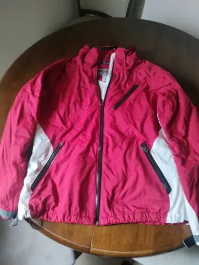 Chaqueta Columbia Titanium roja para hombre - miniatura 1