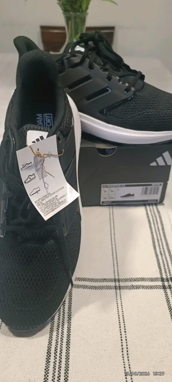 Zapatillas deportivas negras Adidas para hombre - 4