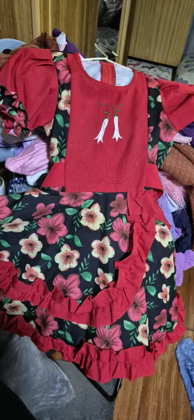 Vestido huasita talla 4 -6 - miniatura 2