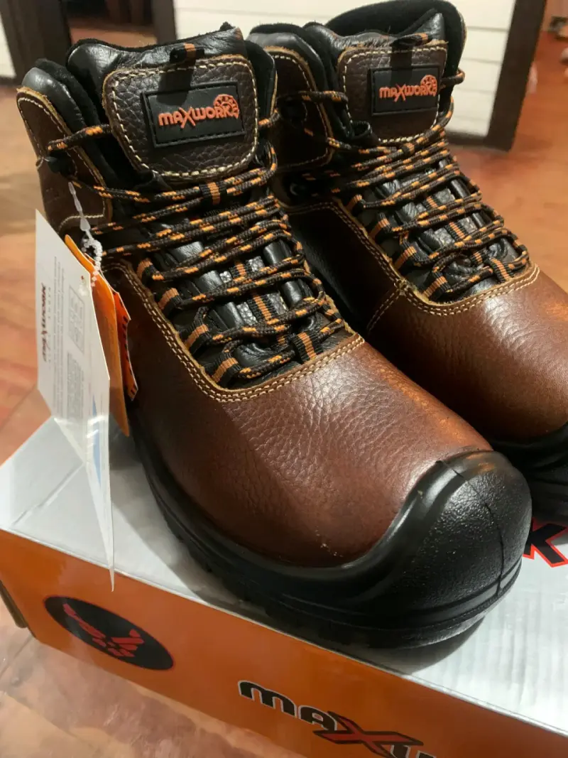 Botas de Seguridad Maxwork Marrón - 2