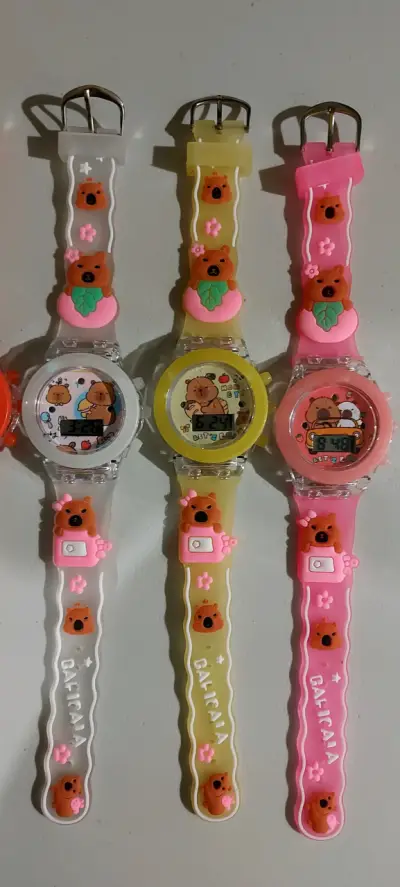 Relojes digitales infantiles la Bubu y capibara. - miniatura 5