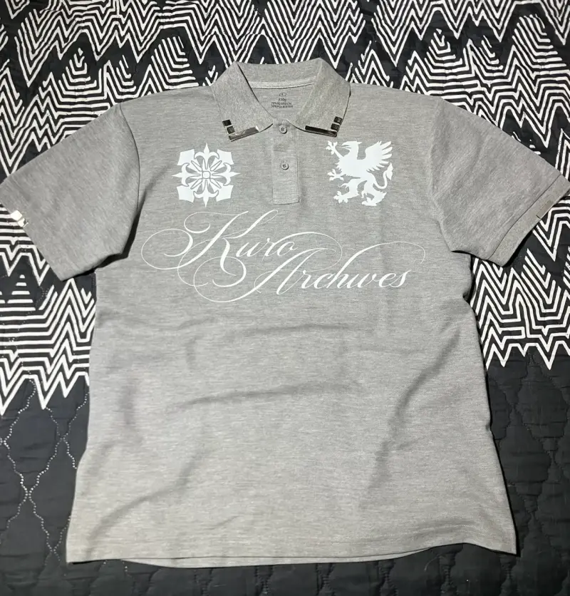 Polera Polo Gris Kuro Archives Estilo Casual - 1
