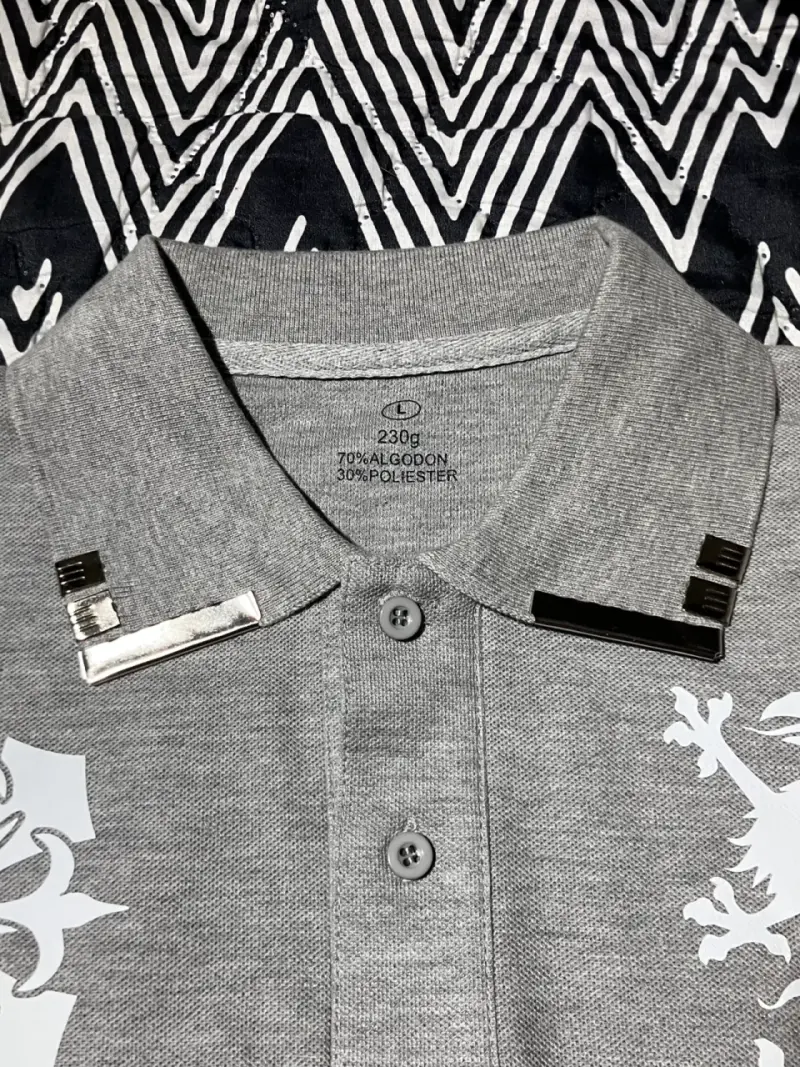 Polera Polo Gris Kuro Archives Estilo Casual - 4