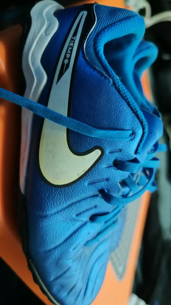 Zapatillas deportivas Nike Tiempo azul - 2