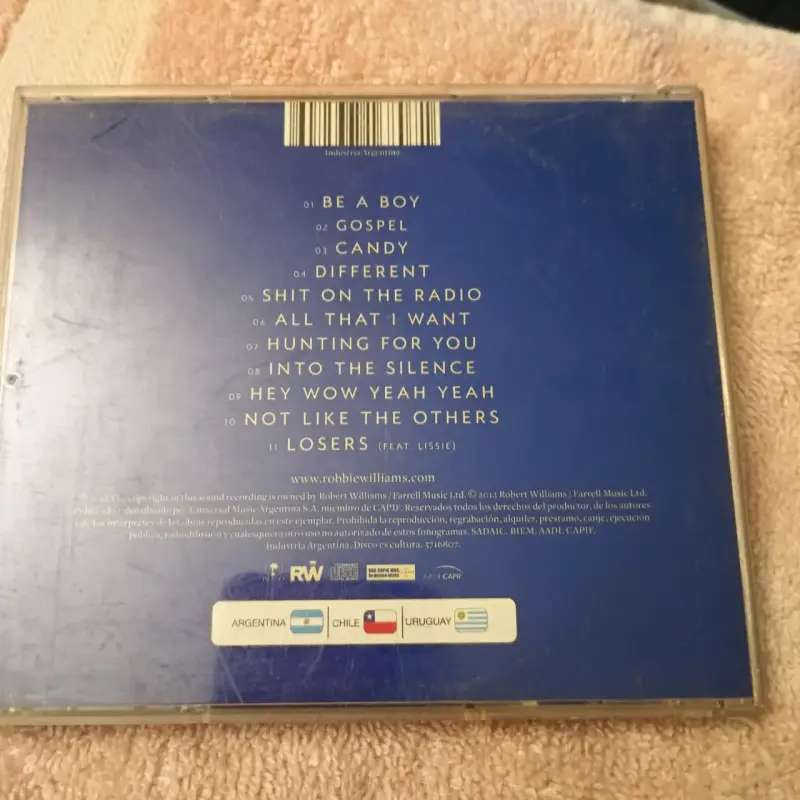 CD Robbie Williams Take The Crown - 2